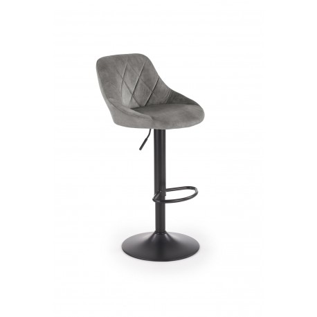 60-20763 H101 bar stool grey DIOMMI V-CH-H/101-POPIELATY