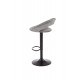 60-20767 H102 bar stool grey DIOMMI V-CH-H/102-POPIELATY