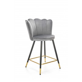 60-20775 H106 bar stool, color: grey DIOMMI V-CH-H/106-POPIELATY