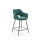 60-20776 H107 bar stool, color: dark green DIOMMI V-CH-H/107-C.ZIELONY