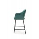 60-20776 H107 bar stool, color: dark green DIOMMI V-CH-H/107-C.ZIELONY