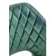 60-20776 H107 bar stool, color: dark green DIOMMI V-CH-H/107-C.ZIELONY