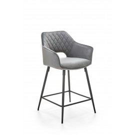 60-20777 H107 bar stool, color: grey DIOMMI V-CH-H/107-POPIELATY