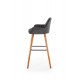 60-20827 H93 bar stool, color: dark grey DIOMMI V-CH-H/93-C.POPIEL