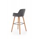 60-20827 H93 bar stool, color: dark grey DIOMMI V-CH-H/93-C.POPIEL