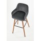 60-20827 H93 bar stool, color: dark grey DIOMMI V-CH-H/93-C.POPIEL