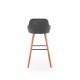 60-20827 H93 bar stool, color: dark grey DIOMMI V-CH-H/93-C.POPIEL