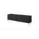 60-19690 HOLE TV Stand 190 black mat/ black mat DIOMMI CAMA-HOLE-RTV-190-CZ/CZ