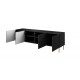 60-19690 HOLE TV Stand 190 black mat/ black mat DIOMMI CAMA-HOLE-RTV-190-CZ/CZ