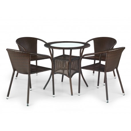 60-21535 MIDAS table color: dark brown DIOMMI V-CH-MIDAS-ST