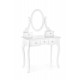 60-21795 SARA dresser console with stool, white matt DIOMMI V-CH-SARA-KONSOLKA