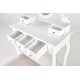 60-21795 SARA dresser console with stool, white matt DIOMMI V-CH-SARA-KONSOLKA