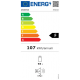 Inventor MP864W Μονόπορτο Ψυγείο 93lt Υ86xΠ47.2xΒ45εκ. Λευκό F