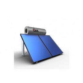 Calpak Prisma Ηλιακός Θερμοσίφωνας 200 λίτρων Glass Τριπλής Ενέργειας με 4τ.μ. Συλλέκτη