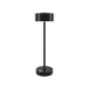 80100110 it-Lighting Crater Rechargeable LED 2W 3CCT Touch Table Lamp Black D:38cmx11cm (80100110)