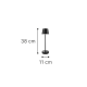 80100220 it-Lighting Tahoe Rechargeable LED 2W 3CCT Touch Table Lamp White D:38cmx11cm (80100220)