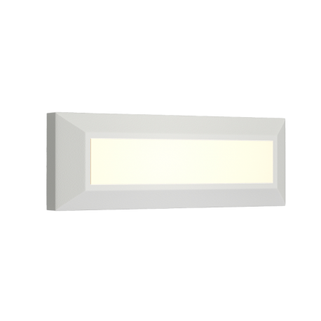 80201320 it-Lighting Willoughby LED 4W 3CCT Outdoor Wall Lamp White D:22cmx8cm (80201320)