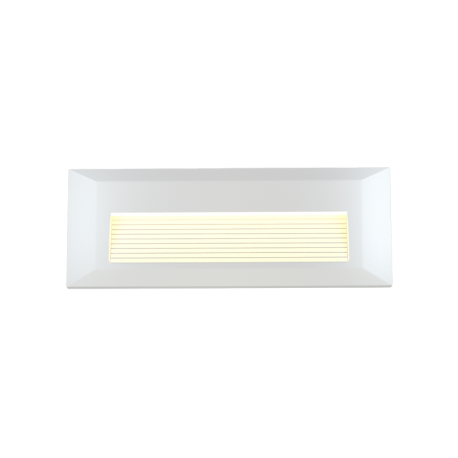 80201720 it-Lighting Mono LED 3W 3CCT Outdoor Wall Lamp White D:22cmx2.8cm (80201720)