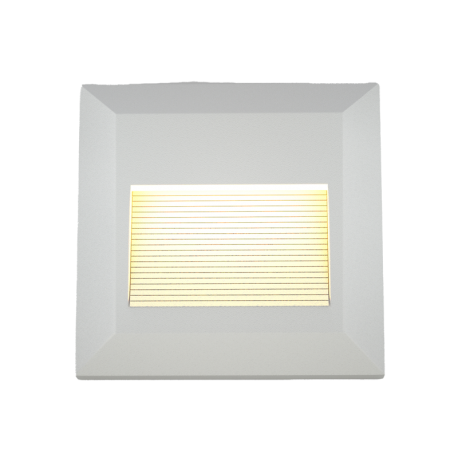 80201820 it-Lighting Salmon LED 2W 3CCT Outdoor Wall Lamp White D:12.4cmx12.4cm (80201820)