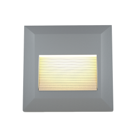 80201830 it-Lighting Salmon LED 2W 3CCT Outdoor Wall Lamp Grey D:12.4cmx12.4cm (80201830)