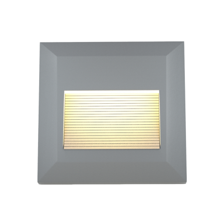 80201830 it-Lighting Salmon LED 2W 3CCT Outdoor Wall Lamp Grey D:12.4cmx12.4cm (80201830)