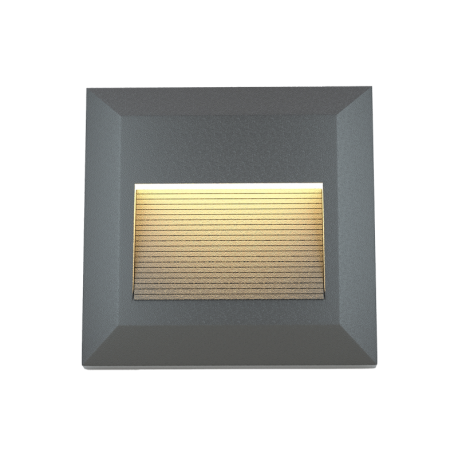 80201840 it-Lighting Salmon LED 2W 3CCT Outdoor Wall Lamp Anthracite CCT D:12.4cmx12.4cm (80201840)