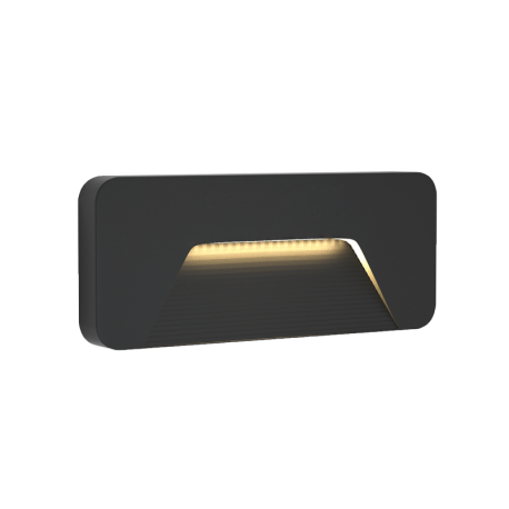 80202040 it-Lighting Kentucky LED 3W 3CCT Outdoor Wall Lamp Anthracite D:22cmx8cm (80202040)