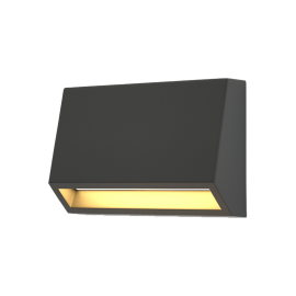 80202140 it-Lighting Blue LED 3W 3CCT Outdoor Wall Lamp Anthracite D10cmx7cm (80202140)