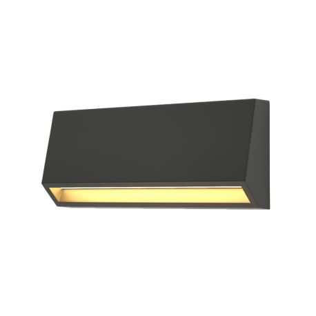 80202240 it-Lighting Blue LED 3W 3CCT Outdoor Wall Lamp Anthracite D:16cmx7cm (80202240)