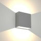 80200931 it-Lighting Yellowstone LED 4W Outdoor Up-Down Adjustable Wall Lamp Grey D:12cmx12cm (80200931)