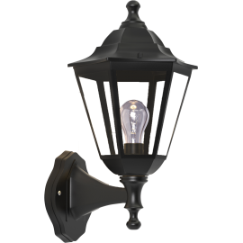 80202614 it-Lighting Redfish 1xE27 Outdoor Wall Lamp Black D:36cmx23.5cm (80202614)