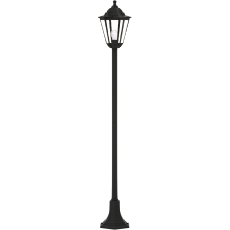 80500214 it-Lighting Redfish 1xE27 Outdoor Pole Light Black D:120cmx21.6cm (80500214)