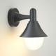 80202514 it-Lighting Rabun 1xE27 Outdoor Wall Lamp Black D:24.5cmx23.5cm (80202514)