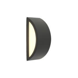 80202744 it-Lighting Clear 1xΕ27 Outdoor Up-Down Wall Lamp Anthracite D32cmx13cm (80202744)