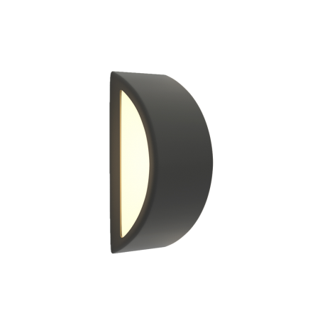 80202744 it-Lighting Clear 1xΕ27 Outdoor Up-Down Wall Lamp Anthracite D32cmx13cm (80202744)