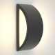 80202744 it-Lighting Clear 1xΕ27 Outdoor Up-Down Wall Lamp Anthracite D32cmx13cm (80202744)