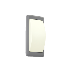 80202834 it-Lighting Wilson 1xG9 Outdoor Up-Down Wall Lamp Grey D:23cmx11cm (80202834)