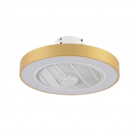 101000360 InLight Chilko 36W 3CCT LED Fan Light in Golden Color (101000360)
