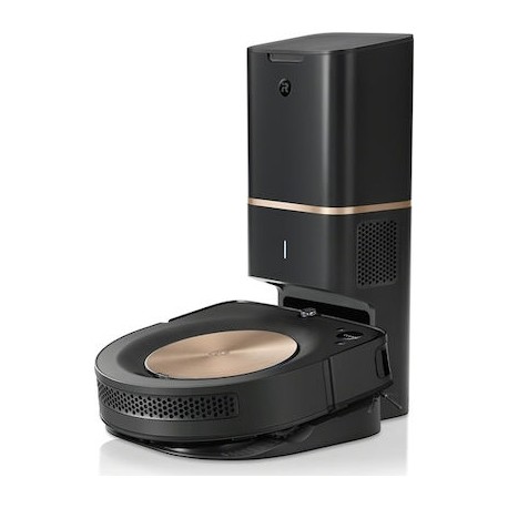iRobot Roomba S9+ Σκούπα Ρομπότ με Χαρτογράφηση και Wi-Fi Μαύρη