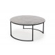 60-21461 MACAO coffee table, gray / black DIOMMI V-CH-MACAO-LAW