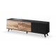 60-22656 RANDOM RTV-2 TV-stand, color: wotan oak/black DIOMMI V-PL-RANDOM-RTV-2