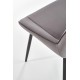 60-21136 K404 chair, color: grey DIOMMI V-CH-K/404-KR-POPIEL