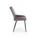 60-21136 K404 chair, color: grey DIOMMI V-CH-K/404-KR-POPIEL