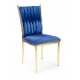 60-21196 K436 chair color: dark blue / gold DIOMMI V-CH-K/436-KR-GRANATOWY/ZŁOTY
