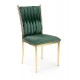 60-21195 K436 chair color: dark green / gold DIOMMI V-CH-K/436-KR-C.ZIELONY/ZŁOTY
