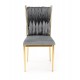 60-21197 K436 chair color: grey / gold DIOMMI V-CH-K/436-KR-POPIELATY/ZŁOTY