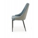 60-21223 K448 chair color: blue / light grey DIOMMI V-CH-K/448-KR-NIEBIESKI