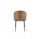 60-21232 K451 chair color: grey / light walnut DIOMMI V-CH-K/451-KR