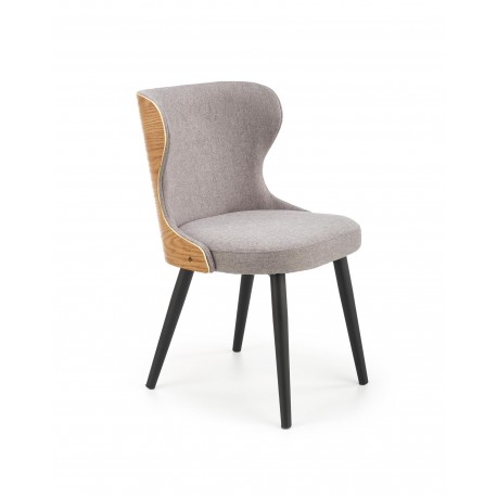 60-21233 K452 chair color: grey / natural oak DIOMMI V-CH-K/452-KR