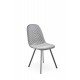 60-21255 K462 chair grey DIOMMI V-CH-K/462-KR-POPIEL